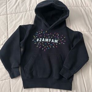 ZAMFAM Kids Black Hoodie